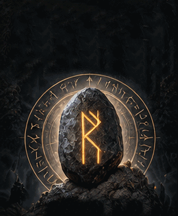 Runemancy artwork featuring runes.